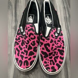 Pink Leopard Vans
